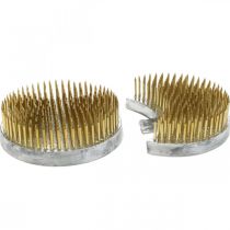 kohteita Hedgehog Kenzan Sun Moon Ikebana 110×65mm