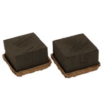 kohteita Kukkavaahtomuovi 1/2 tiili OASIS® Renewal® Biolit® 12 cm 2 kpl