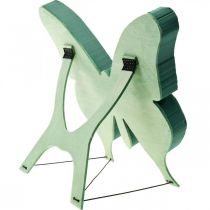 kohteita Kukkavaahtomuovihahmoperhonen jalustalla 56cm x 40cm