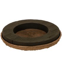 kohteita Kukka-aiheinen vaahtomuovirengas jalustalla OASIS® Renewal® Floral Foam Biolit® 38 cm 2 kpl