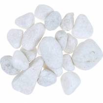 kohteita River Pebbles Natural White 3-5cm 1kg