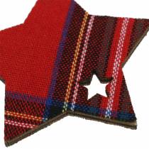 Hajallaan koristeltu tähtiruudunvalikoima 3/4 / 5cm 48kpl
