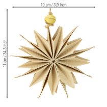 kohteita Paperitähtiä ja juuttilankaa juhlakoristeeseen