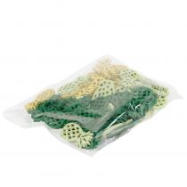 kohteita Scatter koristelu puinen ananas 3,5cm 72 kpl