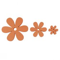 Scatter koristeet puu kukat kukat oranssi kesä Ø2-6cm 20kpl