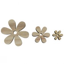 kohteita Scatter koristeet puukukat luonnonruskeat pöytäkoristeet Ø2-6cm 20 kpl