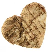 kohteita Scatter koristeet puinen sydän puiset sydämet kuori koivu 4cm 60kpl