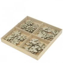 kohteita Scatter koriste puu, sirotuspalat kevät Pääsiäinen valkoinen 2-4cm 64s