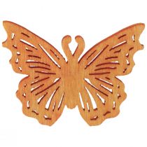 kohteita Scatter koristelu perhonen puinen pöytäkoristejousi 4×3cm 72kpl