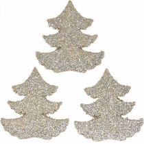 kohteita Scatter koristeet Joulukuusi kulta glitter 4cm 72p