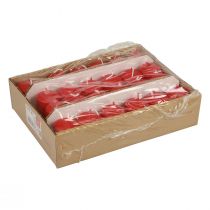 kohteita Pilarikynttilät punainen Adventtikynttilät pienet kynttilät 60/40mm 24 kpl