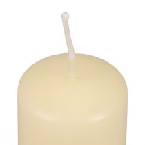 kohteita Pilarikynttilät kerma Adventtikynttilät kynttilät 100/50mm 24 kpl
