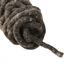 kohteita Stylo huopanauha lanka lampaanvilla jauhettu harmaa 10mm 15m