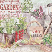 kohteita Soikea tarjotin kahvalla Fresh Garden Vintage 39x27x3,5cm