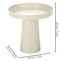 kohteita Tarjotinteline, koristeellinen kynttilöiden ja figuurien lautanen, 20 cm