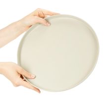 kohteita Koristeellinen tarjotin 30 cm metallinen lautanen kasvien koristeluun
