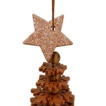 kohteita Joulukuusi ripustaa, joulukoriste, joulukuusi koriste kupari H12cm 29cm