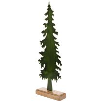 kohteita Koristeellinen joulukuusi puisella jalustalla, pöytäkoriste, joulu, 46 cm