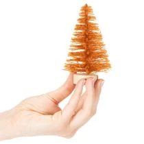kohteita Miniatyyri keinotekoinen joulukuusi pöytäkoristeeseen, 12 cm, 6 kpl