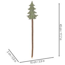 kohteita Koristeellinen joulukuusi varressa ruukkuihin ja korkeisiin asetelmiin, 45 cm, 6 kpl