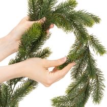 kohteita Keinotekoinen vihreä kuusen seppele juhlakoristeeseen, 200 cm
