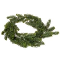 kohteita Keinotekoinen vihreä kuusen seppele juhlakoristeeseen, 200 cm