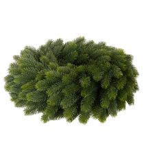 kohteita Keinotekoinen kuusenoksaseppele, vihreä, pyöreä, 50 cm