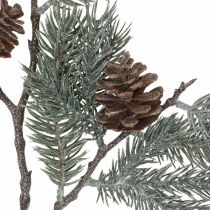 Kuusen oksa Keinotekoinen jouluoksa himmeä 71cm