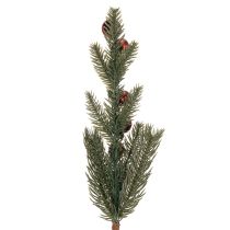 kohteita Keinotekoinen kuusenoksa joulupalloilla, 48 cm, 2 kpl
