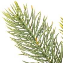 kohteita Keinotekoinen kuusenoksa, koristeellinen oksa, keinotekoinen joulukoriste, 65 cm, 3 kpl