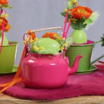 kohteita Teekannu, nostalginen maalaistyyli, koristeellinen olohuoneeseen tai keittiöön, 15 cm