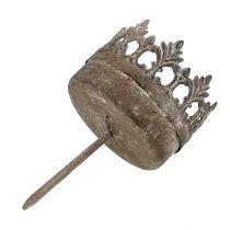 kohteita Tuikkukynttiläkuppi antiikki Ø5cm K10cm harmaa 4kpl