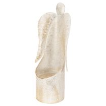 kohteita Enkelihahmokynttilänjalka, kulta, pöytäkoristeeseen, 50cm