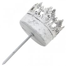 kohteita Tuikkupidike, metallinen, kiinnitettäväksi kruunulla, Ø5,5 cm, 4 kpl