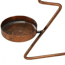 kohteita Kynttilänjalka Joulukuusi pöytäkoriste pronssi Ø27cm K38cm