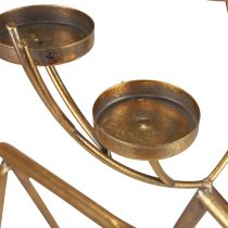 kohteita Kynttilänjalka metallipeura koristeellinen kynttilänjalka H44,5cm