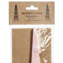 kohteita Pöytäkoristelu Joulukuusi kennopaperi Apricot Gold H30cm 2 kpl