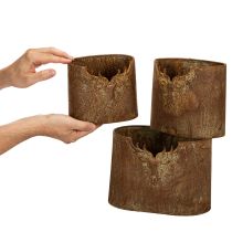 kohteita Metalliruukku, soikea, maalaismainen, peura, 3 kpl, 24 cm