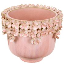 kohteita Kukkaruukku Ceramic Pink – Tyylikäs ruukku kukkakoristeella Ø16cm