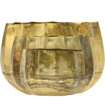 kohteita Koristeellinen kulho messingistä, metallinen kulho Ø22/18/14cm, 3 kpl:n setti