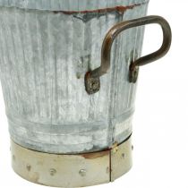 kohteita Metallinen istutuskone kahvoilla vintage koristelu Ø26/20/17cm 3 kpl setti