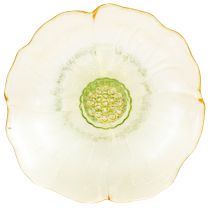 kohteita Koristeellinen lasilautanen jalalla, kukkakuvio, ihanteellinen juhlaviin tarjoiluihin, 15 cm