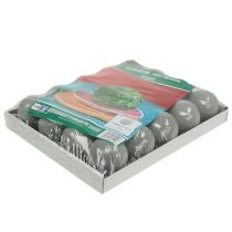kohteita Kukkavaahtopallo kuiva kukkavaahtomuovi harmaa Ø7cm 20 kpl