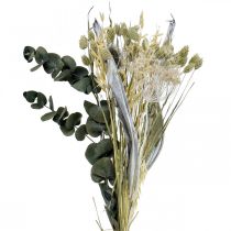 Kuivatut kukkakimppu ohdake eukalyptus kuivattu hopea 64cm