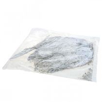 kohteita Valkoisesta palmukuidusta koristeellisia kuivattuja kasveja 250g askartelumateriaalia