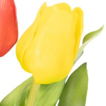 kohteita Keinotekoiset tulppaanit, maalaismainen kevätkoriste mihin tahansa pöytämaljakkoon, 30 cm, 7 kpl