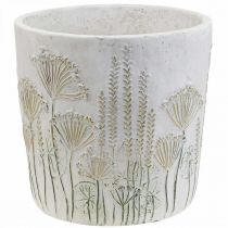 Planter Keraaminen White Gold -kukkaruukku Ø17,5cm K16,5cm