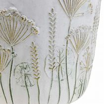 Planter Keraaminen White Gold -kukkaruukku Ø17,5cm K16,5cm