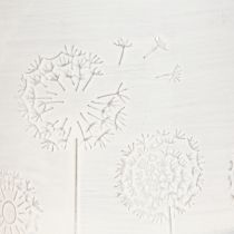 kohteita Istutuskone Voikukka kukkaruukku Valkoinen Ø9,5cm K11cm