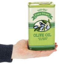 kohteita Oliiviöljymaljakko, keraaminen, ihanteellinen keittiön sisustukseen ja Välimeren pöytään, 18 cm